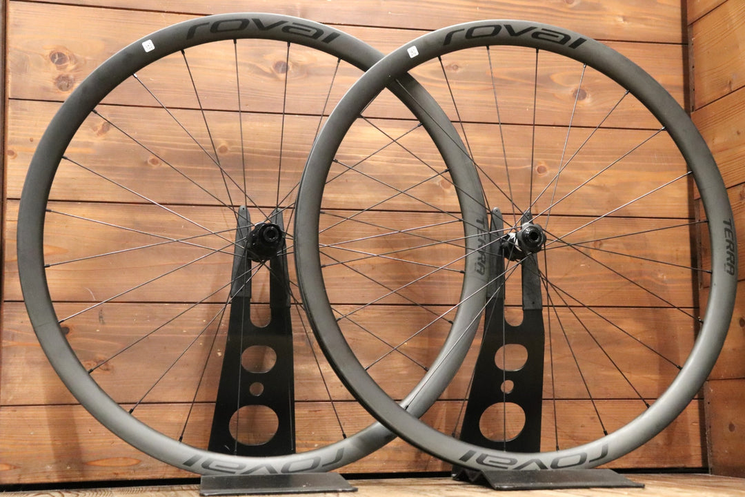 ロヴァール ROVAL テラ TERRA CL カーボン チューブレスレディ ホイールセット シマノ11S/12S 25C 【東京南麻布店】
