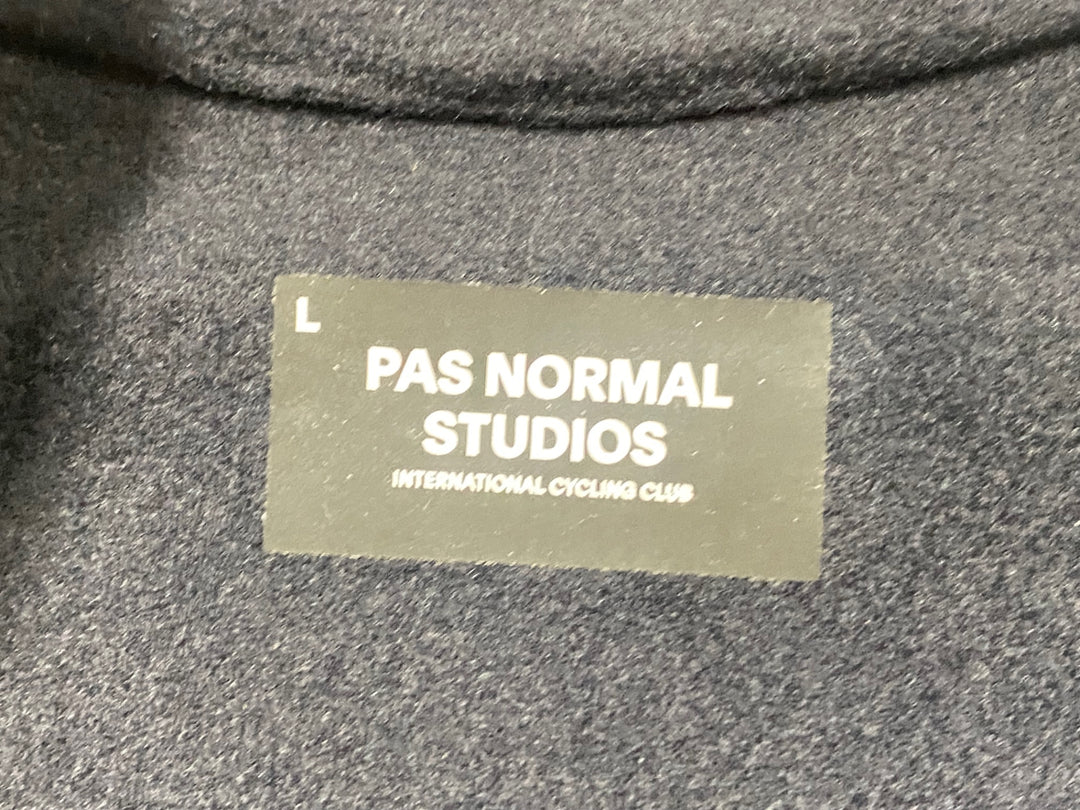 KH368 パスノーマルスタジオ PAS NORMAL STUDIOS 長袖 サイクルジャケット 黒 Lサイズ 裏起毛