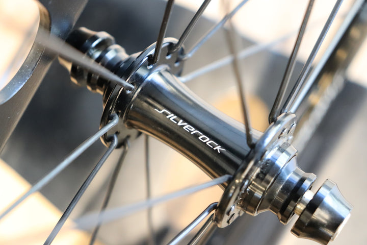 シルバーロック SILVEROCK 349 16インチ アルミ クリンチャー ホイールセット シマノ7S 【さいたま浦和店】