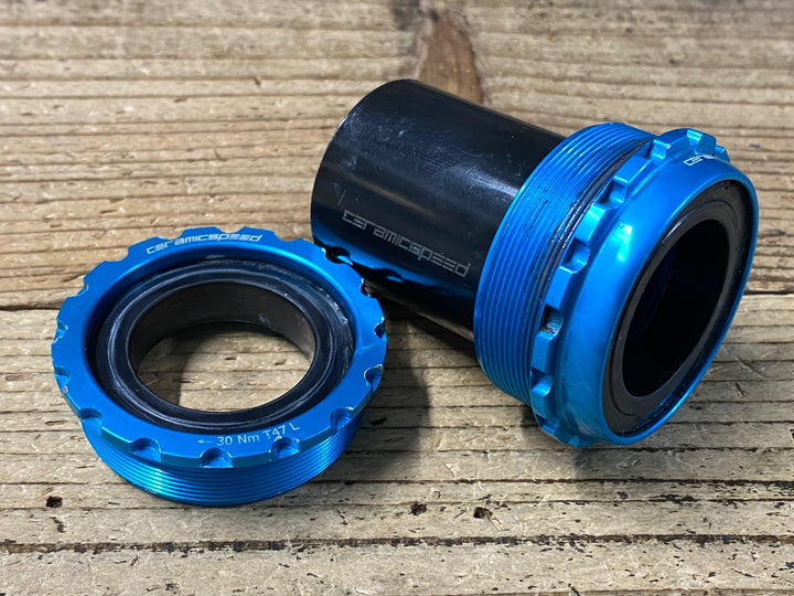 KH218 セラミックスピード CERAMICSPEED T47 BB ボトムブラケット 青