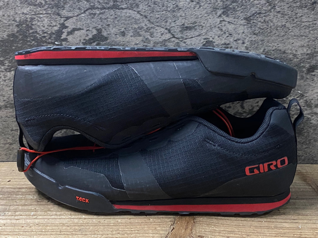 KK522 ジロ GIRO TRACKER FASTLACE フラットシューズ ブラック EU44