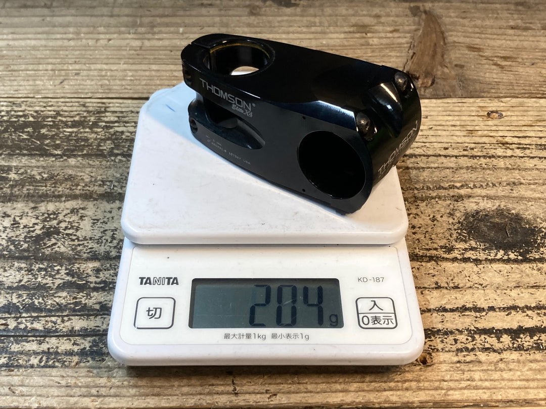 JT357 トムソン THOMSON Elite X4 アルミ ステム 黒 60mm Φ31.8 OS