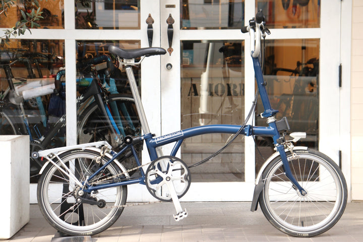 ブロンプトン BROMPTON M6R 2015モデル テンペストブルー ミニベロ 折り畳み 小径車 【横浜店】