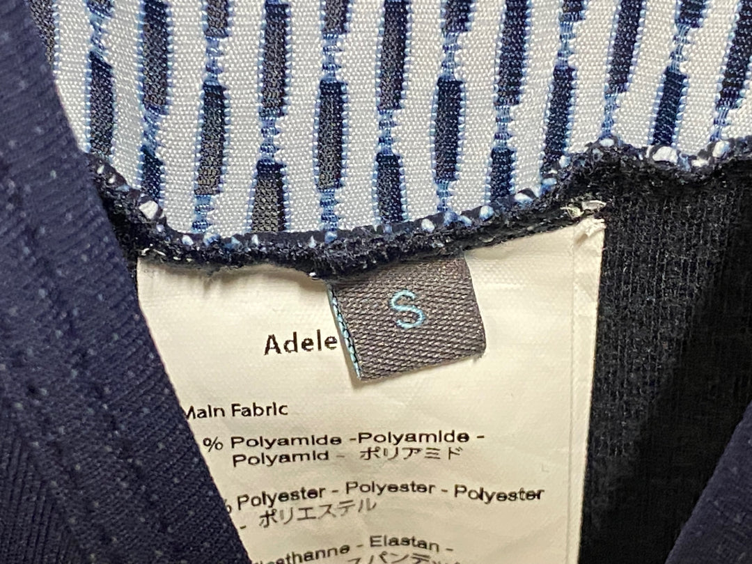 JN368 カフェドシクリステ Cafe du Cycliste Adele Man ビブショーツ 紺 S 裏起毛
