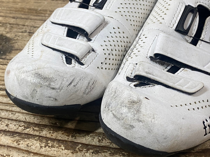 JT512 フィジーク fizik R4 Road shoe ビンディングシューズ 白 SPD-SL EU41 インソール欠品