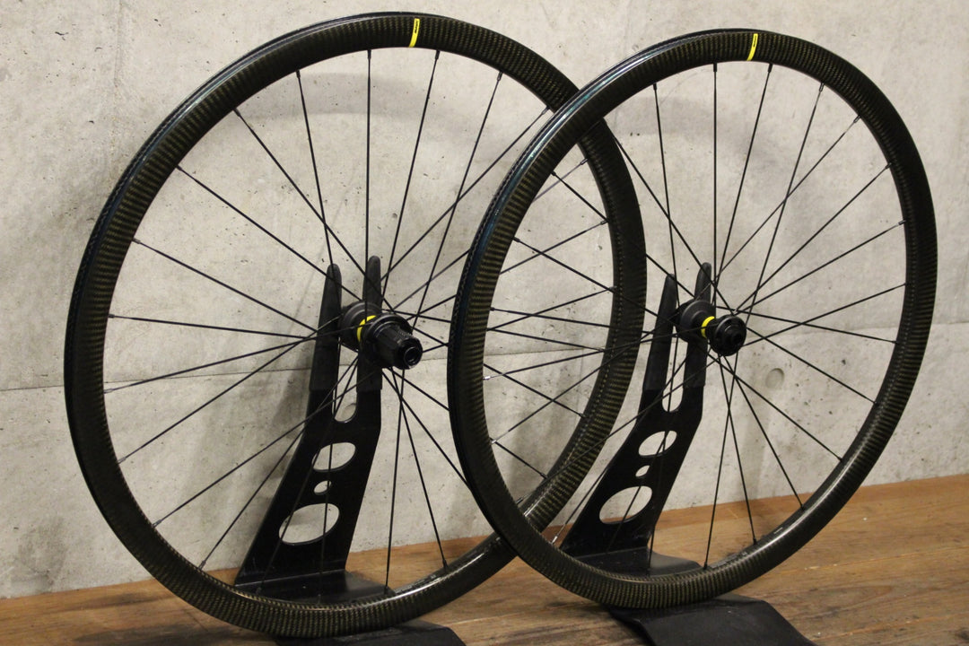 マヴィック MAVIC コスミック COSMIC SL32 DISC カーボン チューブレスレディ ホイールセット シマノ 11/12S 21C 【福岡店】