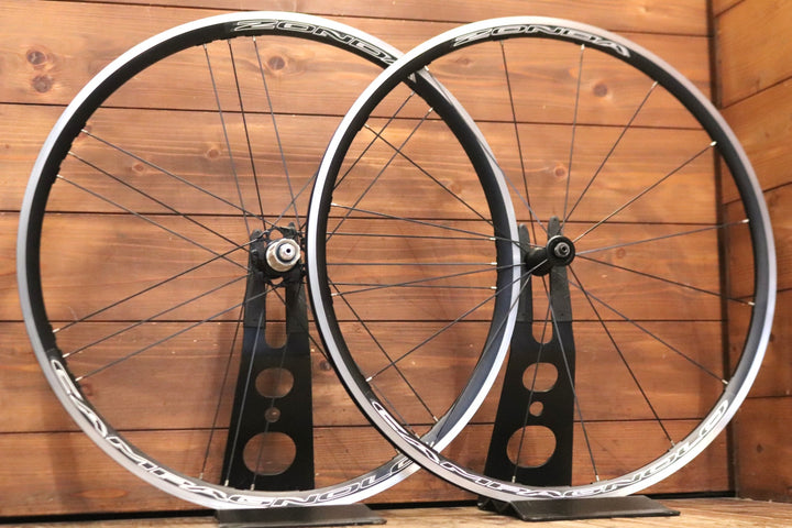 カンパニョーロ CAMPAGNOLO ゾンダ ZONDA 17C アルミ クリンチャー ホイールセット シマノ11S/12S 17C 【東京南麻布店】