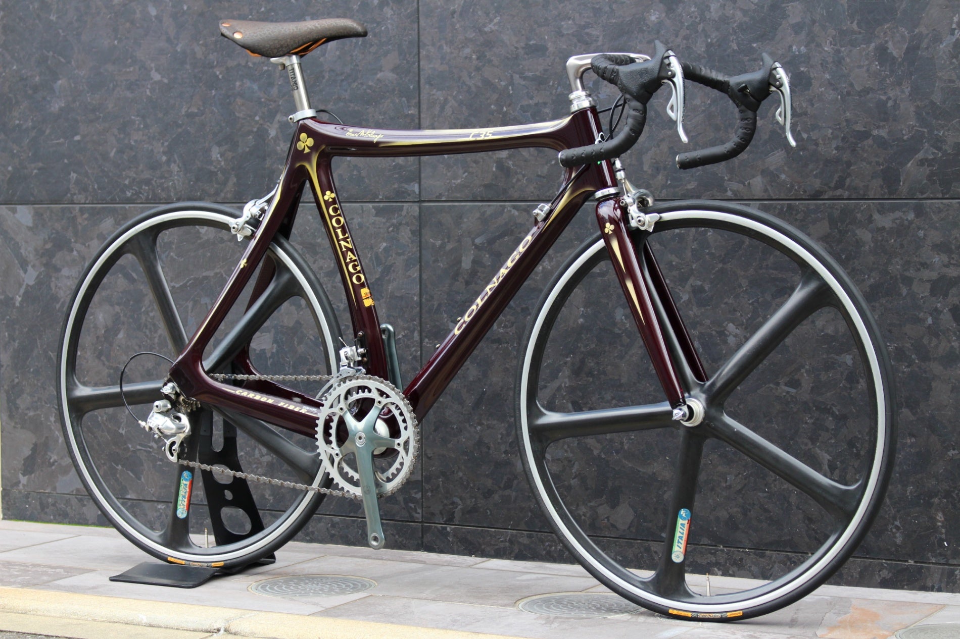 希少 美品 COLNAGO CARBON SELCOF 27.2 375mm シートポスト / コルナゴ