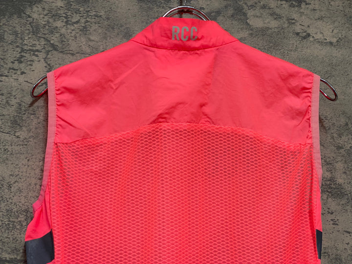 JZ976 ラファ Rapha RCC PRO TEAM LIGHTWEIGHT WIND GILET ジレ サイクルベスト ピンク サイズ不明