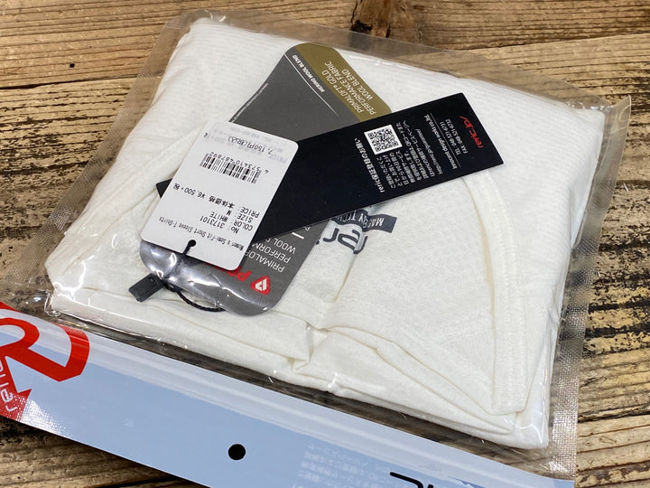 JW017 レリック reric Women's Semi-Fit Short Sleeve T-Shirts 半袖 ベースレイヤー 白 M レディース