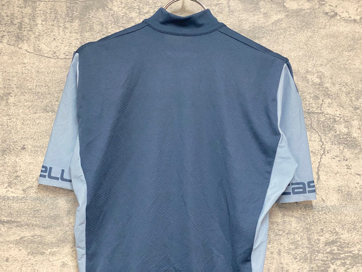 JY249 カステリ CASTELLI 半袖 サイクルジャージ グレー S　※余臭強め