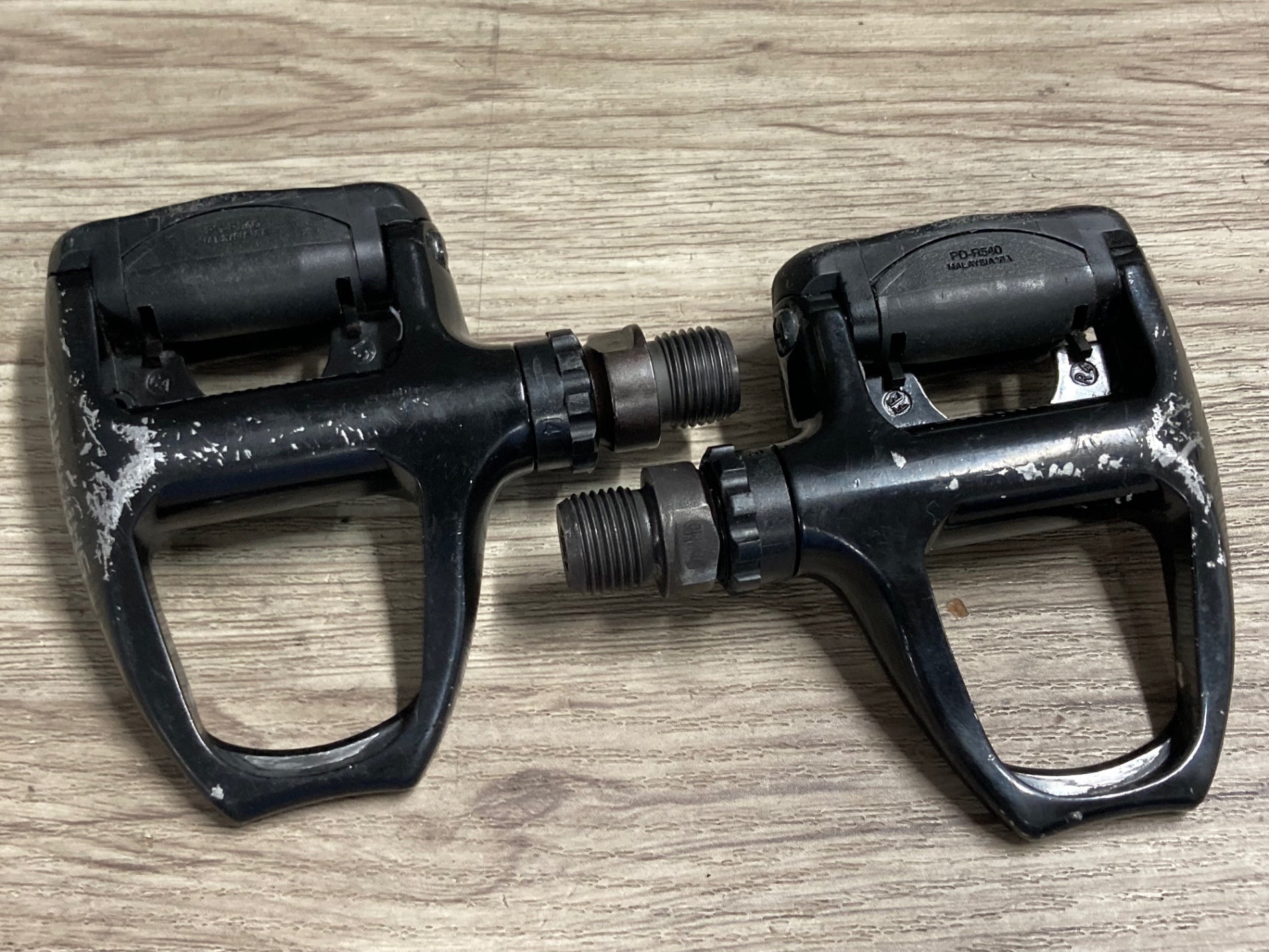 JV042 シマノ SHIMANO PD-R540 ビンディングペダル SPD-SL 黒 – BICI