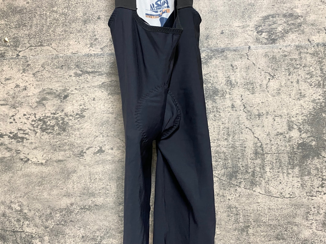 KF639 アソス ASSOS LL.MILLE 4.4 bonKa WINTER ビブタイツ 黒 S 裏起毛