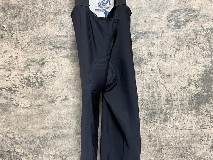 KF639 アソス ASSOS LL.MILLE 4.4 bonKa WINTER ビブタイツ 黒 S 裏起毛