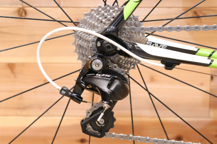 キャノンデール CANNONDALE キャド CAAD10 2015モデル 48サイズ シマノ 105 5800 MIX 11S アルミ ロードバイク 【広島店】