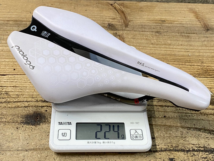 KB954 プロロゴ prologo ディメンション DIMENSION TRI P.A.S. サドル 白 TiroX 143mm