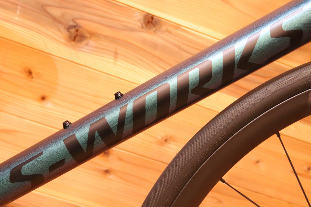 スペシャライズド SPECIALIZED エートス S-WORKS AETHOS 2023 56サイズ デュラエース R9270 12S アルピニスト ALPINIST CLX Ⅱ カーボン ロードバイク 【広島店】