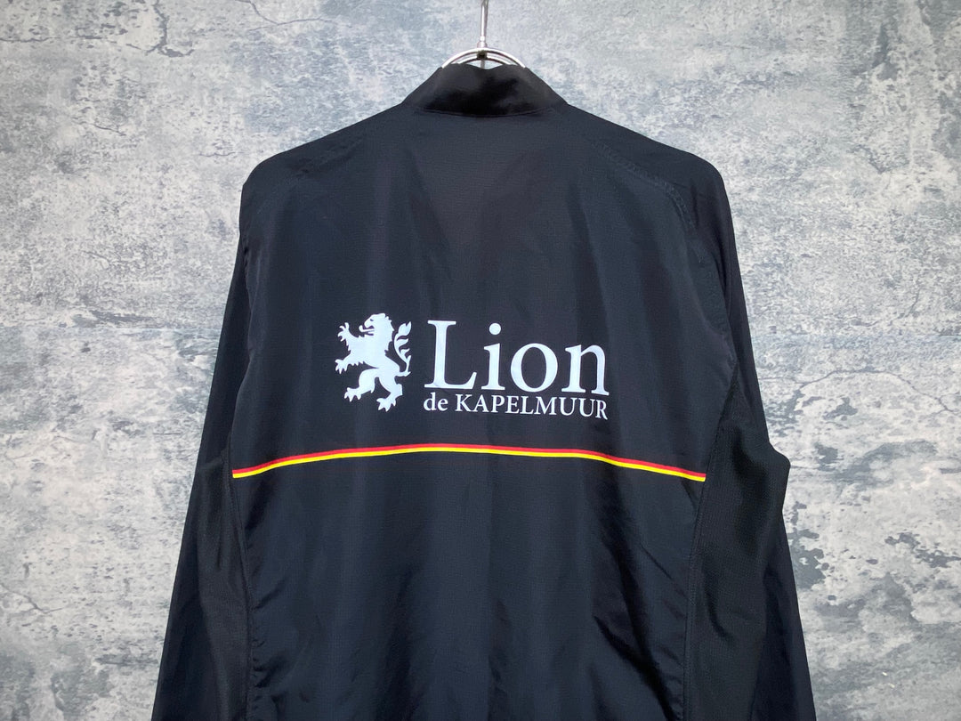 KF410 リオンドカペルミュール Lion de KAPELMUUR 長袖 ウインドブレイカー 黒 L