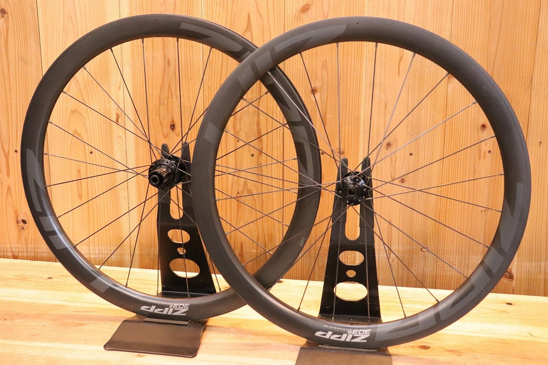 ジップ ZIPP 303 S カーボン チューブレスレディ ホイールセット シマノ 11S/12S 【芦屋店】