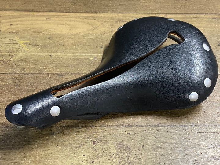 KN665 セラアナトミカ SELLE ANATOMICA H2 レザー サドル 黒 カーボンレール Stainless Steel Tubeレール付属