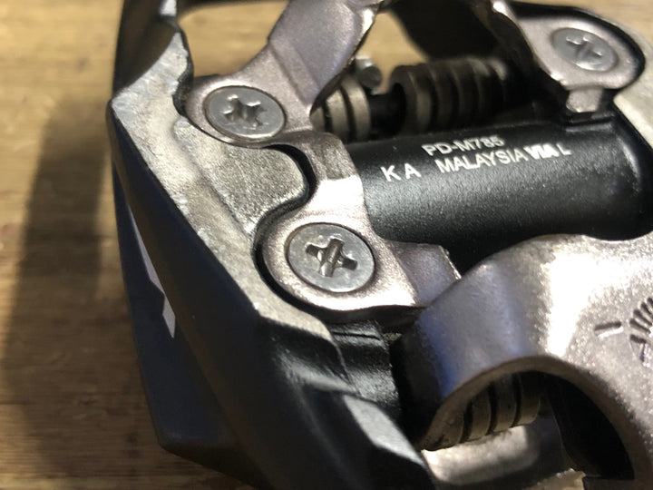 JU163 シマノ SHIMANO XT PD-M785 ビンディングペダル SPD