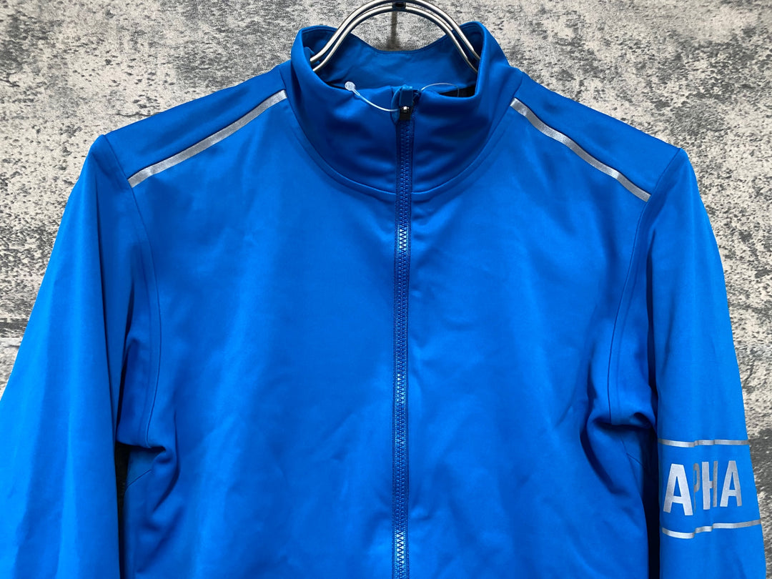 JV379 ラファ Rapha MEN'S PRO TEAM LS GORE-TEX WINDSTOPPER JERSEY 長袖 サイクルジャージ M ターコイズ GORE-TEX INFINIUM