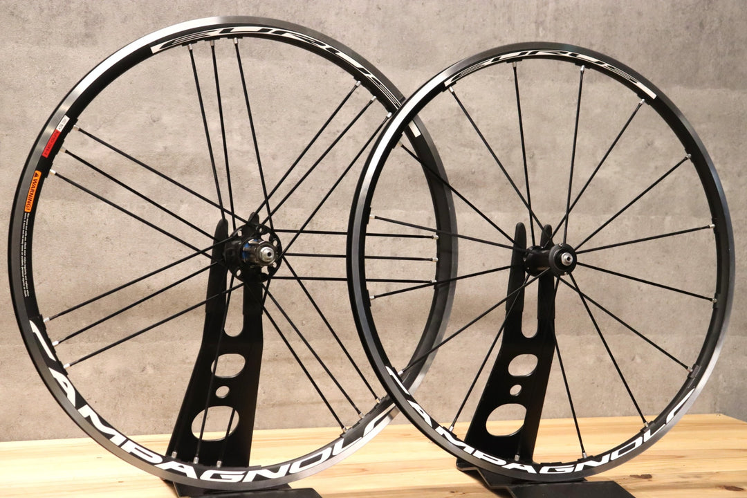 カンパニョーロ CAMPAGNOLO ユーラス EURUS MEGA G3 アルミ クリンチャー ホイールセット カンパ11S/12S 【さいたま浦和店】