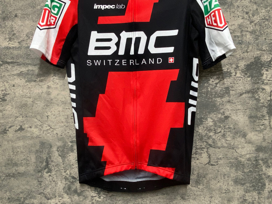 JG625 アソス assos BMC 半袖 サイクルジャージ 黒赤 S
