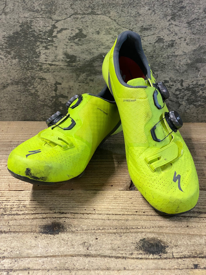KG561 スペシャライズド SPECIALIZED エスワークス S-WORKS 7RD ビンディングシューズ 3穴 緑 EU42.5