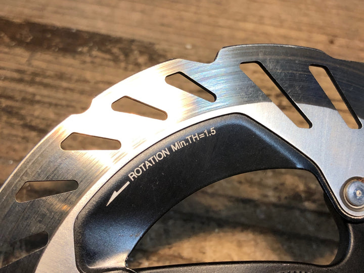 JO087 シマノ SHIMANO デュラエース DURA-ACE RT-CL900 ディスクブレーキローター 2枚セット Φ140 実測1.7