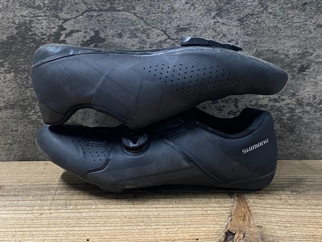 KN506 シマノ SHIMANO RC3 SHRC300M ビンディングシューズ EU42 SPD-SL ※ソール摩耗大