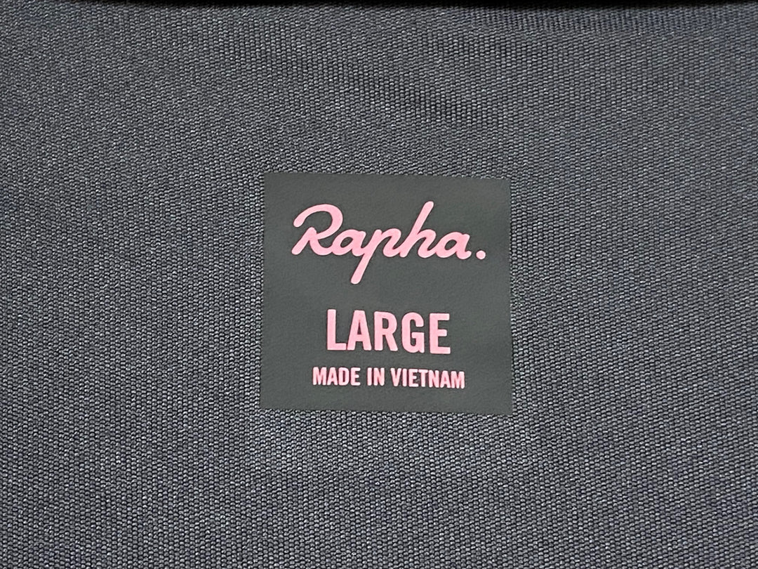JM811 ラファ Rapha PRO TEAM TRAINING JERSEY 半袖 サイクルジャージ 黒 グレー L