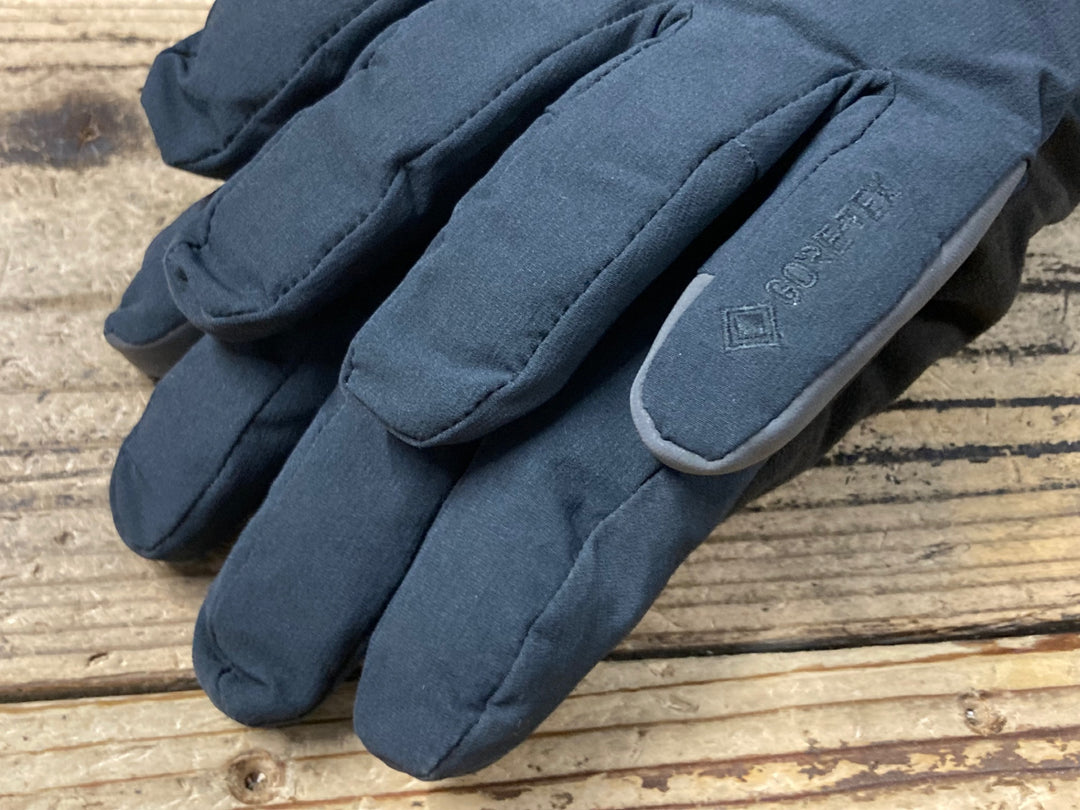 KK263 ラファ Rapha GORE-TEX INSULATED WATER PROOF GROVE 長指 グローブ 濃紺 M 裏起毛 ※タグカット