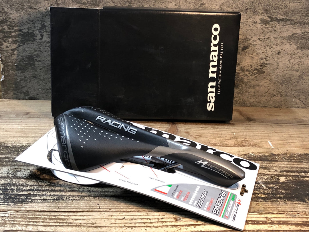 JR434 サンマルコ san marco マントラ MANTRA RACiNG サドル 黒グレー XSiLiTE
