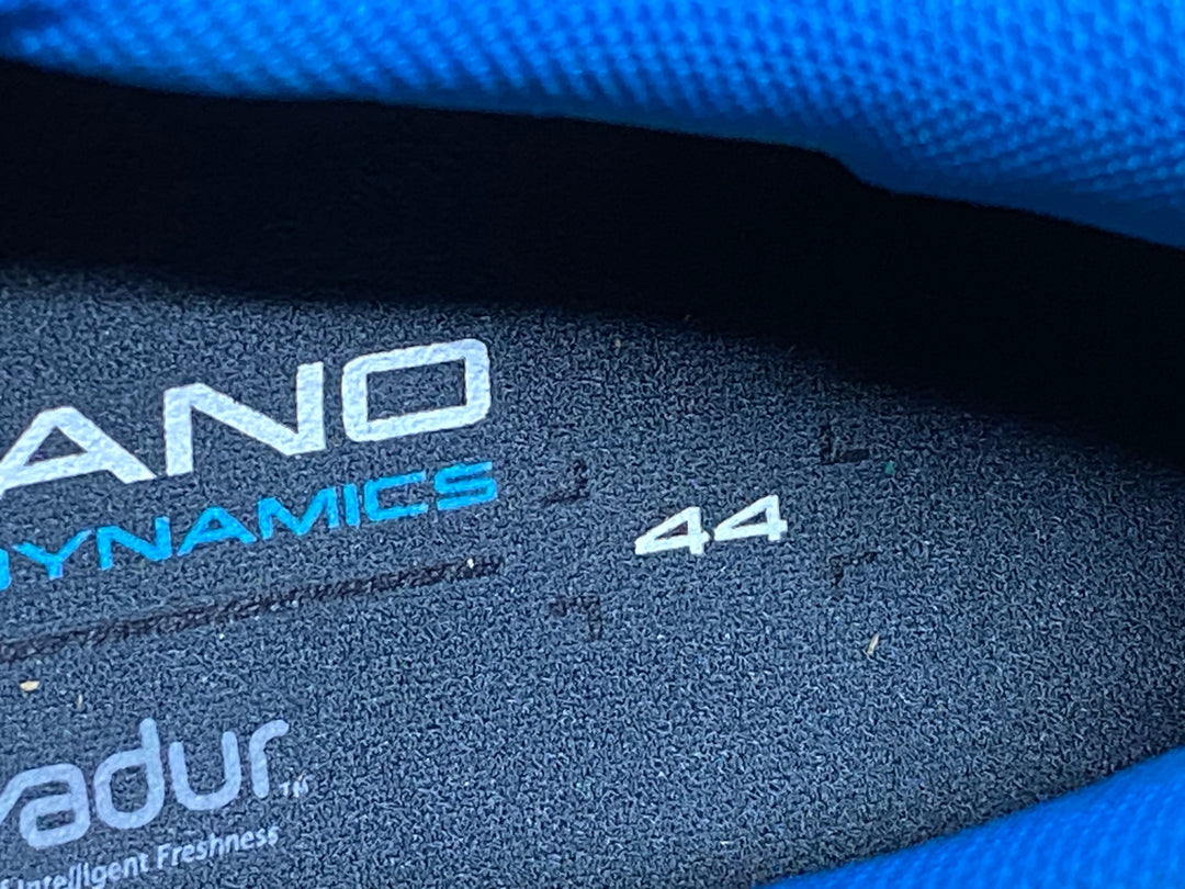 JZ237 シマノ SHIMANO TR9 SHTR901M B01 S ビンディングシューズ 青 EU44 3穴