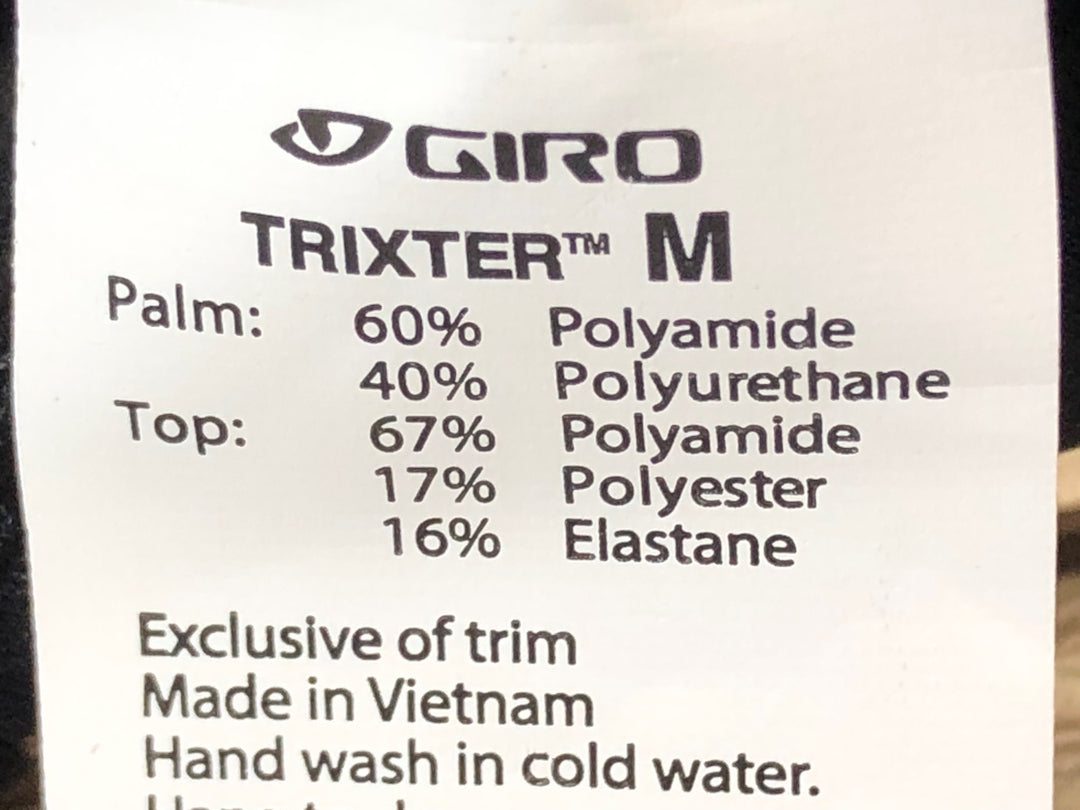 JR820 ジロ GIRO TRIXTER グローブ Mサイズ 黒 未使用品