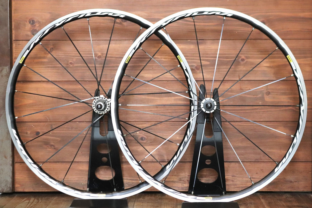 マヴィック MAVIC キシリウムエリート KSYRIUM ELITE アルミ クリンチャー ホイールセット カンパ11S/12S 【東京南麻布店】