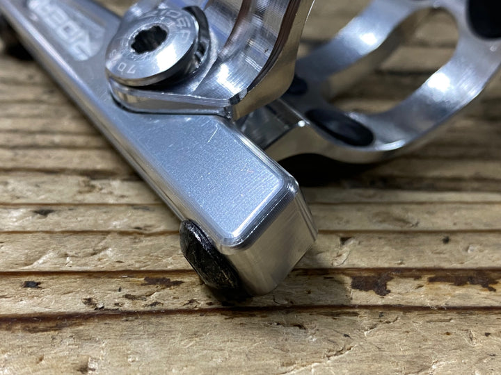 KM104 リデア RIDEA Mini Velo Bottle Cage Adapter ボトルケージアダプター シルバー Φ40㎜