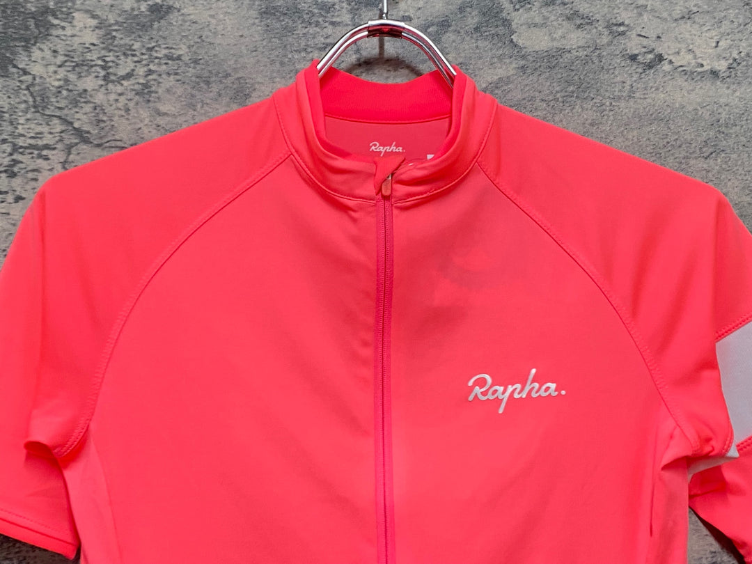 KJ300 ラファ Rapha Women's Core Jersey 半袖 サイクルジャージ ピンク XS
