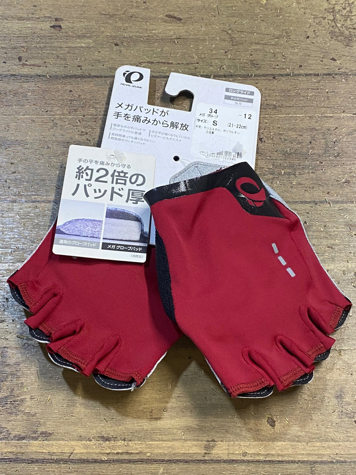 KL316 パールイズミ PEARL iZUMi 指切 グローブ 赤 S