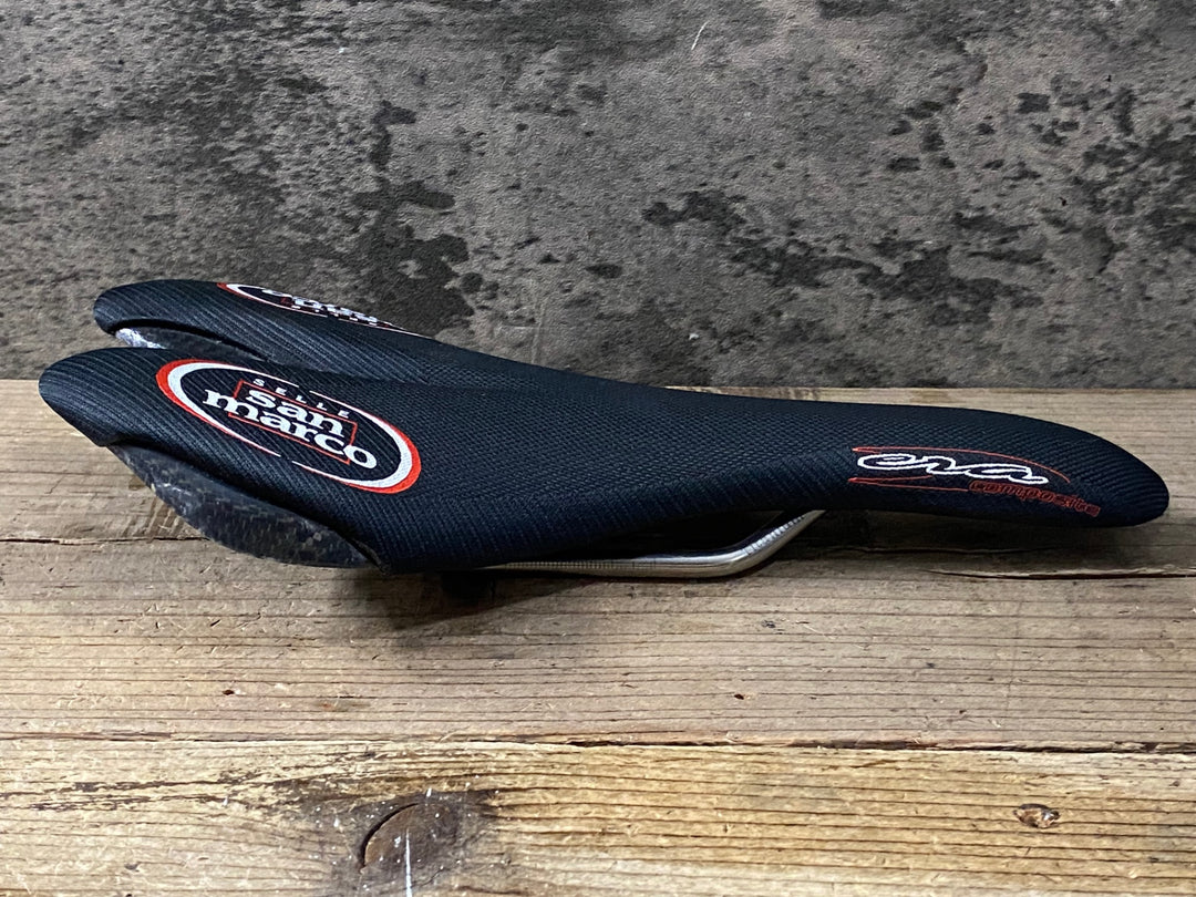 JW116 サンマルコ san marco era composite サドル 黒 カーボン チタンレール