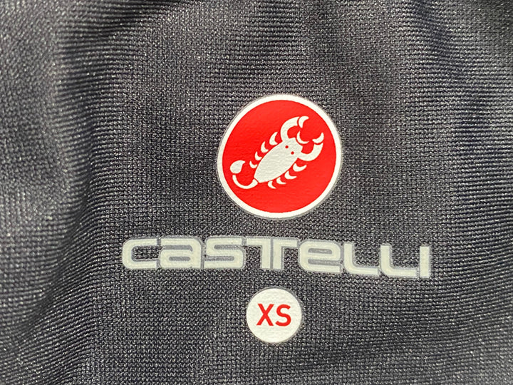 IZ470 カステリ CASTELLI ROSSOCORSA BODY PAINT ジレ サイクルベスト 黒 XS