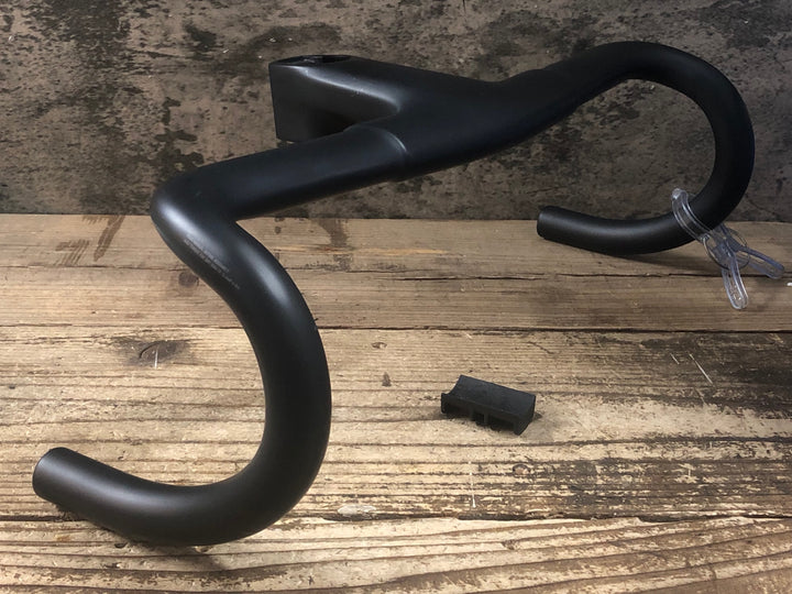 JO989 キャニオン CANYON H31 ERGO COCKPIT CF ステム一体型カーボンドロップハンドル ブラケットC-C420mm 突出し90mm