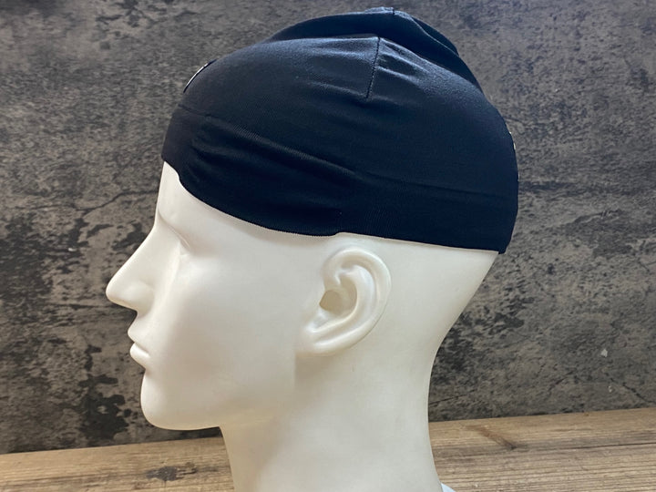 JV841 アソス ASSOS roboFoil CLIMACODE 2/3 SPRING FALL サイクルキャップ ビーニー 黒 Ⅰ