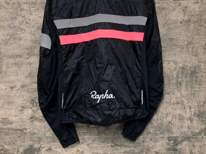 JU326 ラファ Rapha BREVET INSULATED JACKET 長袖サイクルジャケット 黒 S