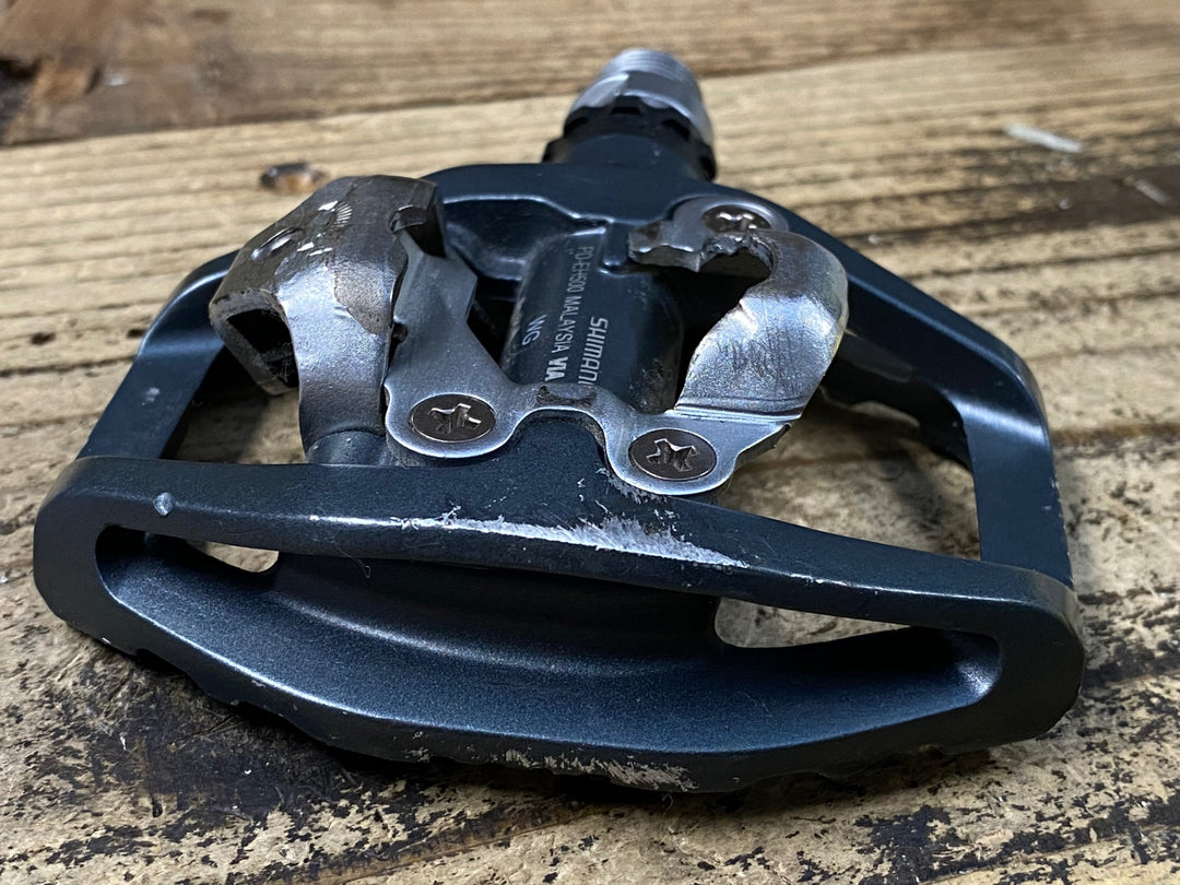 JZ056 シマノ SHIMANO PD-EH500 ビンディングペダル 片面フラット SPD