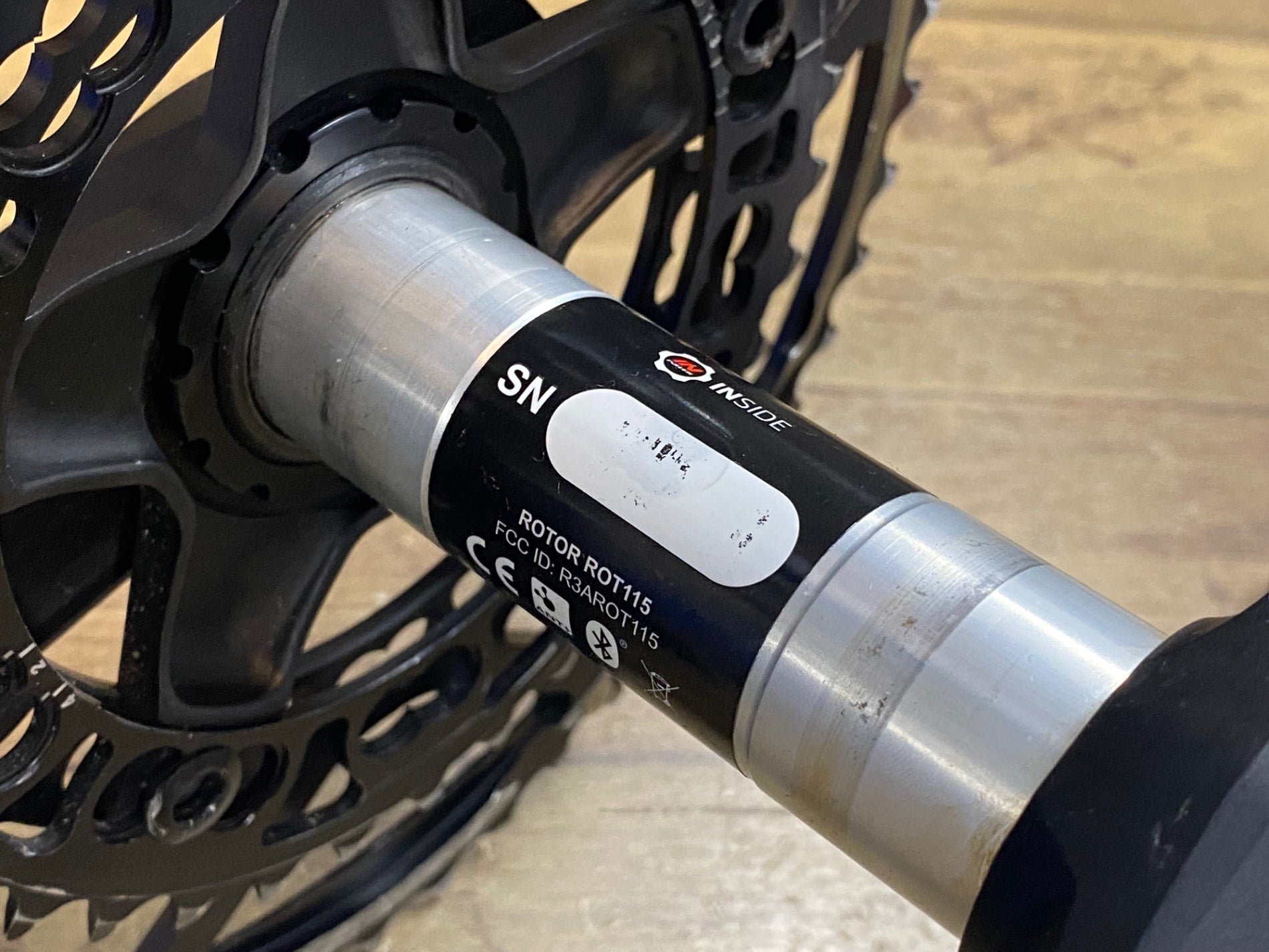 JN317 ローター ROTOR 2 IN POWER Q-RINGS パワーメーター クランク
