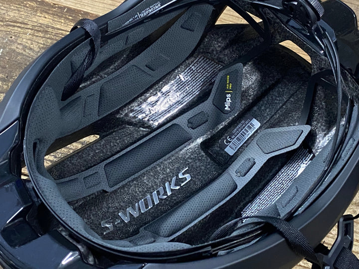 KK753 スペシャライズド SPECIALIZED S-WORKS EVADE 4 ヘルメット L 黒 2025/01製造