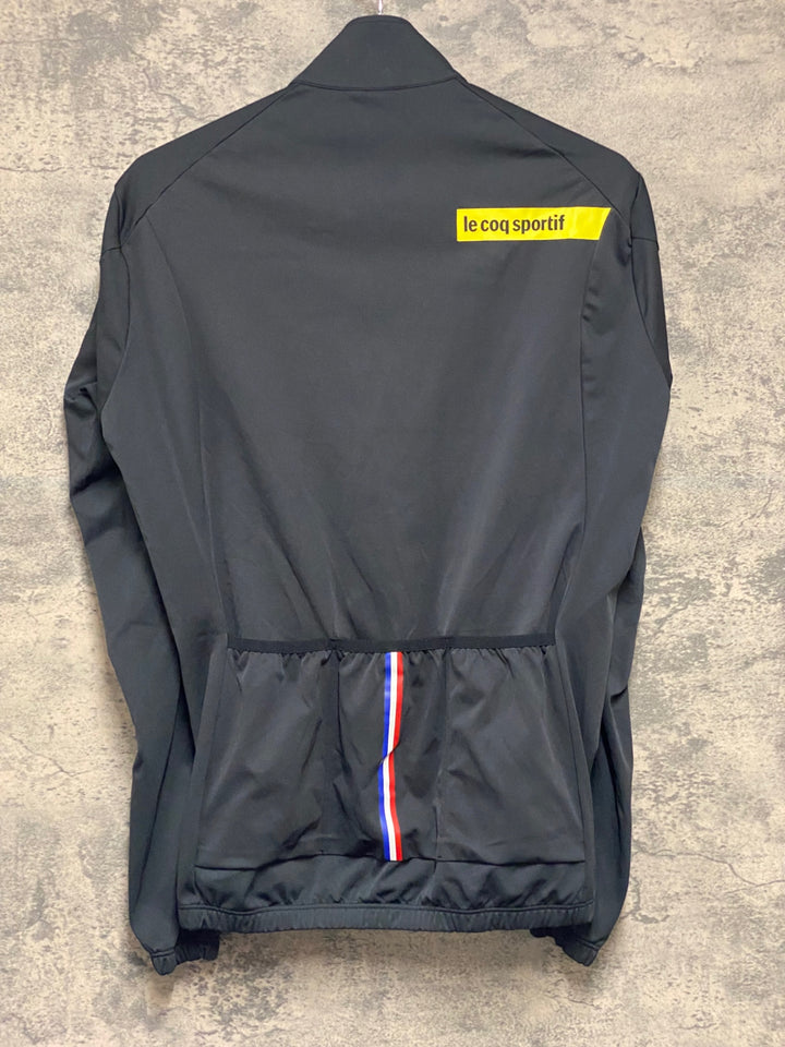 KN379 ルコックスポルティフ le coq sportif 長袖 サイクルジャージ 黒 M