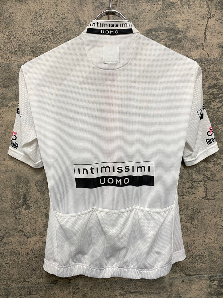 JZ993 カステリ CASTELLI 半袖 サイクルジャージ 白 S Giro d'Italia
